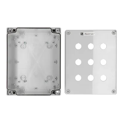 EMPTY MULTI-HOLEET CONTROL PANEL - 9 HOLES