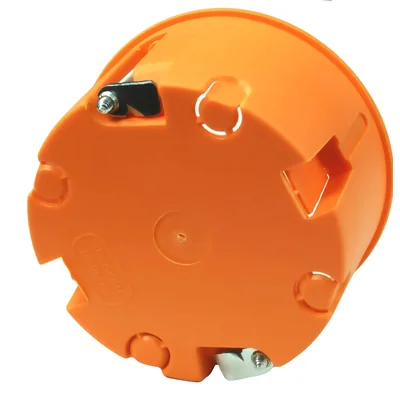 Empty wall box tile 35mm fi60 orange