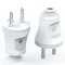 Enchufe desmontable recto 2p+Z 16A 250V WT-30 blanco