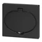 Enchufe eléctrico hermético, IP44, 1x2P+Z(Schuko), negro