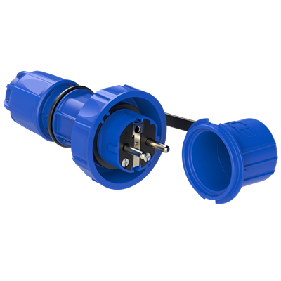 Enchufe estanco NAUTILUS con tapa IP66/68