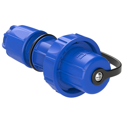 Enchufe estanco NAUTILUS con tapa IP66/68