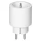 Enchufe inalámbrico Wi-Fi inteligente Tuya, Schuko, blanco