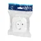 Enchufe individual n/t ToDo 2P+Z Sch. IP20, 16A, 230V CA, blanco, 10 unidades.