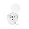 Enchufe para mueble empotrado en tablero con cargador inductivo, cargador USB, 1G/U, blanco