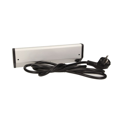 Enchufe para mueble sin interruptor, 3x2P+Z, con cable de 1,8 m