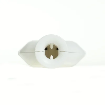 Enchufe plano extraíble 2,5A/250V aislamiento clase II. BLANCO