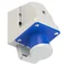Enchufe receptor con solapa IP44 16A 230V 2P+Z