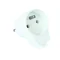 Enchufe - toma IP20 blanco