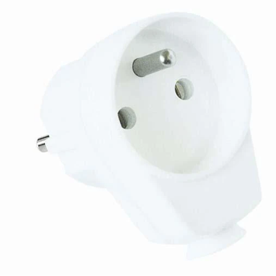 Enchufe - toma IP20 blanco