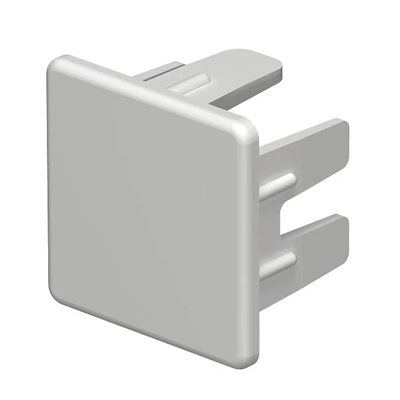 End cap 25X25 WDK RAL 9010 white