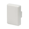 End cap E 25x18 Z, white 5 pcs.
