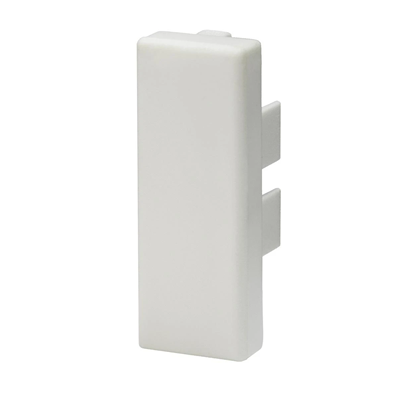 End cap E 50x18 Z, white 5 pcs.