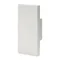 End cap E 90x40 Z, white 2 pcs.
