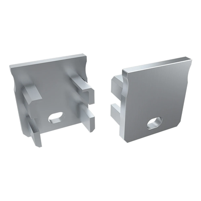 End cap for the NTC LED profile with a gray hole