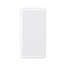 End cap K45/2 22, 5x45mm, pure white