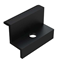 End clamp 30mm black