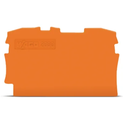 End-/Innenwand 0,7 mm dick, orange 2000-1292