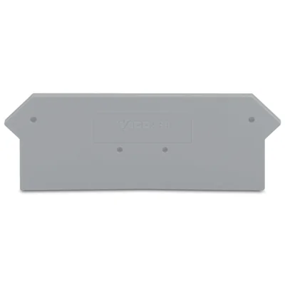 End-/Innenwand 2,5 mm dick, grau 280-316