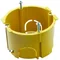 End insulation box for plaster walls, 2-module