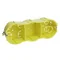End insulation box for plaster walls, 6-module yellow