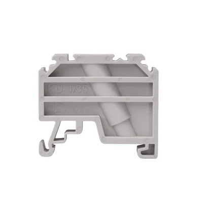 End lock holder for TS/TH35 rail KU-4/35 gray A44-7038