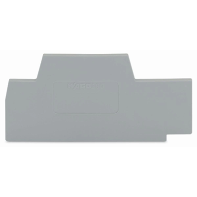 End panel gray 25 pcs.