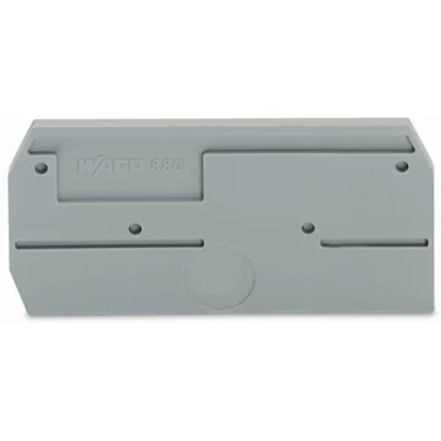 End panel gray 25 pcs.