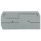 End panel gray 25 pcs.