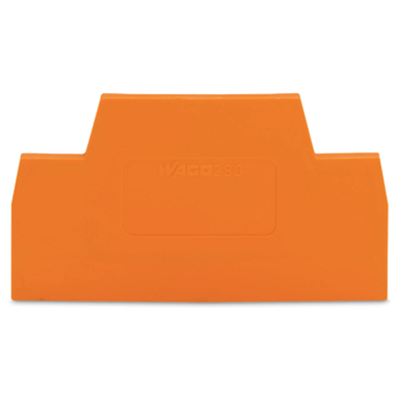 End plate orange 25 pcs.