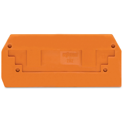 End plate orange 25 pcs.