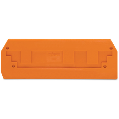 End plate orange 25 pcs.