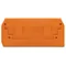 End plate orange 25 pcs.