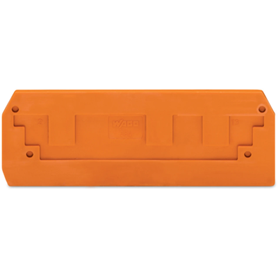 End plate orange 25 pcs.