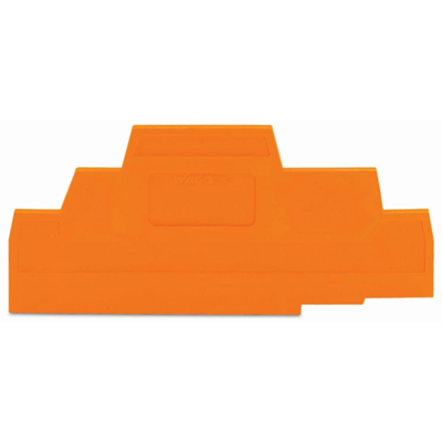 End plate orange 25 pcs.