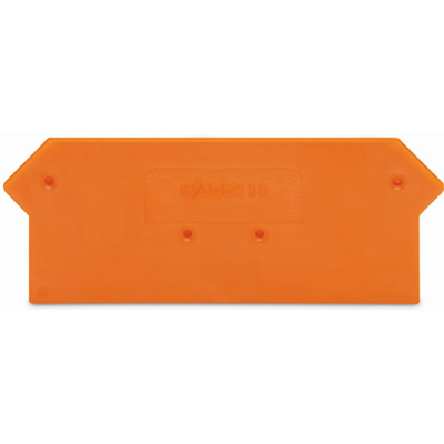 End plate orange 25 pcs.