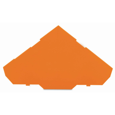 End plate orange 25 pcs.