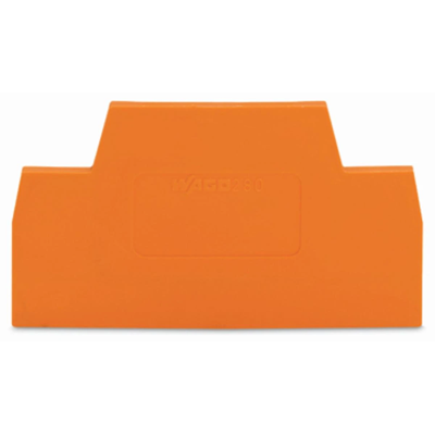 End plate orange 25 pcs.