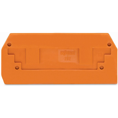 End plate orange 25 pcs.