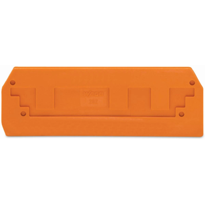 End plate orange 25 pcs.