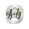 Endgültige R-TV-Buchse R-12 dB, TV-1,5 dB (Mechanismus)