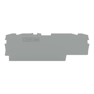 End/inner wall 1 mm thick, gray 2002-1891