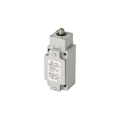 Endschalter aus Metall, 1R 1Z, Schnappmechanismus, Stahldrücker mit Kugelende, PBM1E12PZ11 A37-3390
