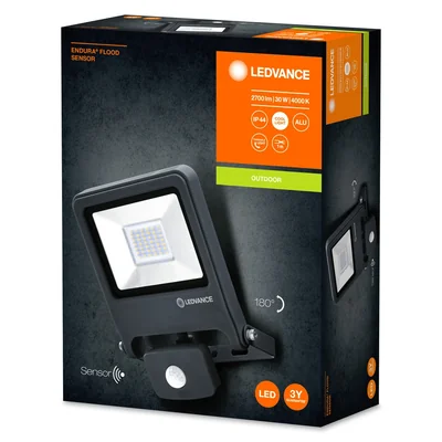 ENDURA® FLOOD Sensor Cool White 30W 4000K DG Luminaire