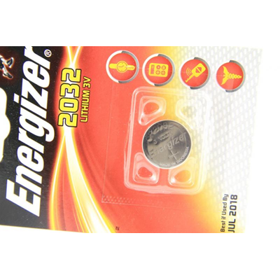 Energizer LITHIUM 3V lithium button cell CR2032 battery