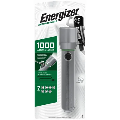 ENERGIZER METAL VISION HD Wiederaufladbare Taschenlampe 1200 lm