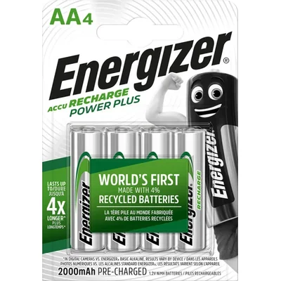 ENERGIZER POWER PLUS BATTERY AA HR6/4 2000mAh