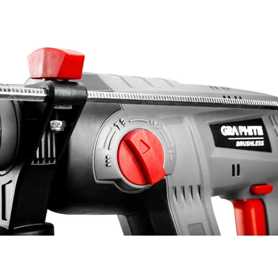 Energy+ 18V bezkartáčová akumulátorová vrtačka s příklepem, Li-Ion, 2,2J, bez baterie