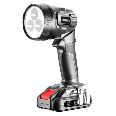 Energy+ 18V Li-Ion wiederaufladbare Taschenlampe, ohne Batterie