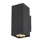 ENOLA SQUARE UP/DOWN M Außenwandleuchte 20W 1900LM 3000K/4000K IP65 schwarz